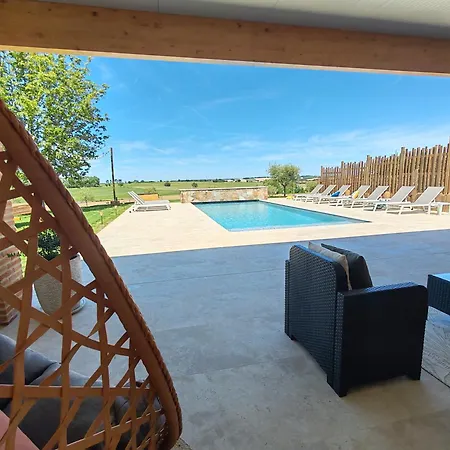 Prázdninový dům Domaine De Vizols-gite 4 Etoiles Piscine 15p Garrigues (Tarn)